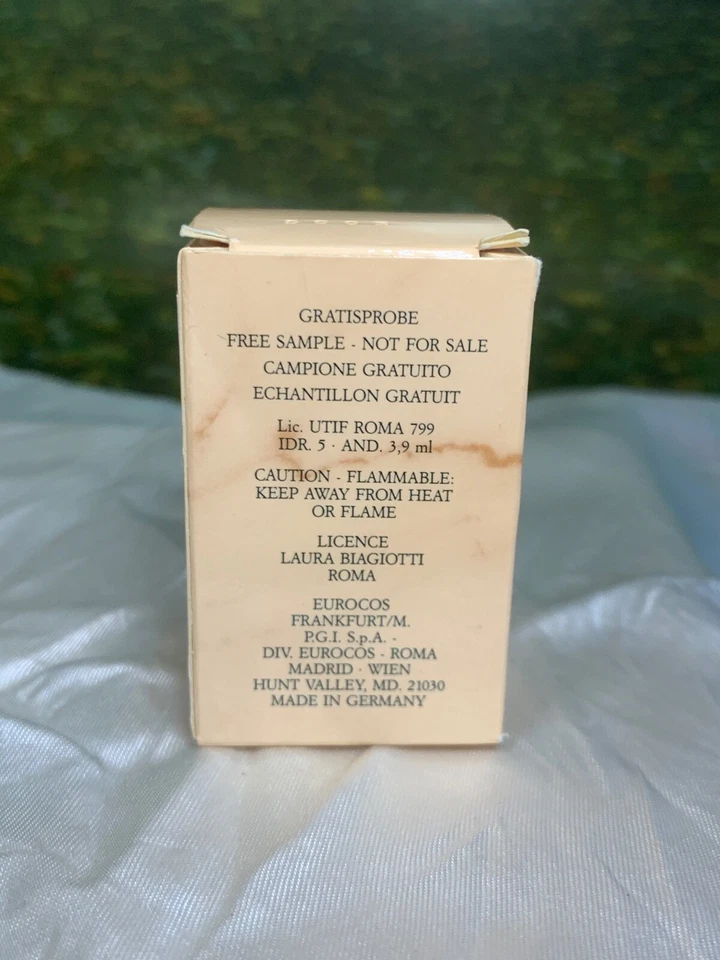 Roma by Laura Biagiotti 5ml EDT Mini Splash (nuevo con caja) Foto 3 de 4