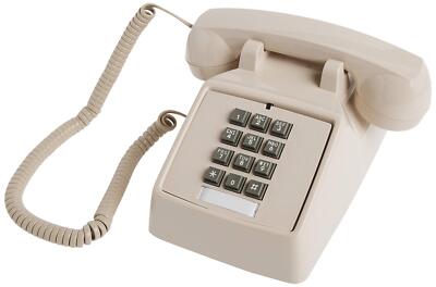 Cortelco 250044-VBA-20MD 1-Handset Landline Telephone ash