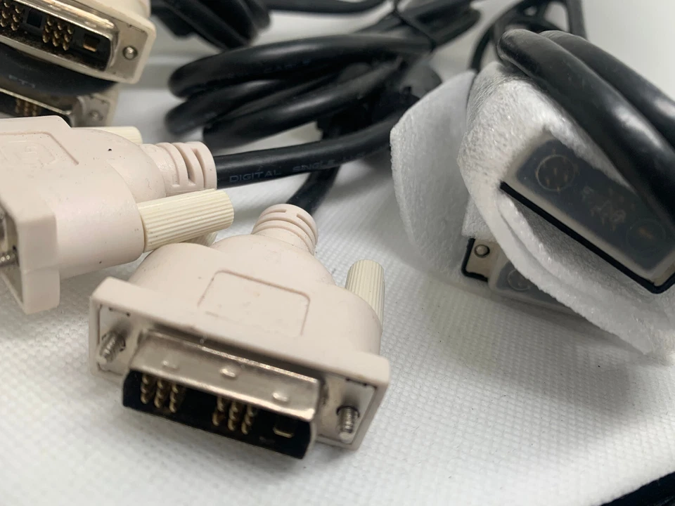 3x 24+1 Cable Gold Plated Dual Link DVI D to DVI-D Male Cable Lead Adapter - Image 3 of 3