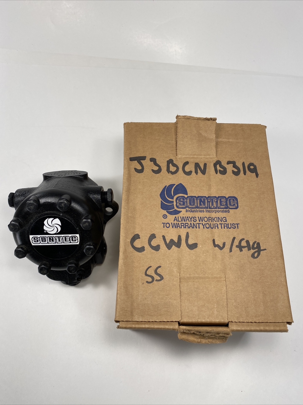 Bomba de combustible quemador de aceite Suntec J3BCN-B319 J3B319 MUY RARA