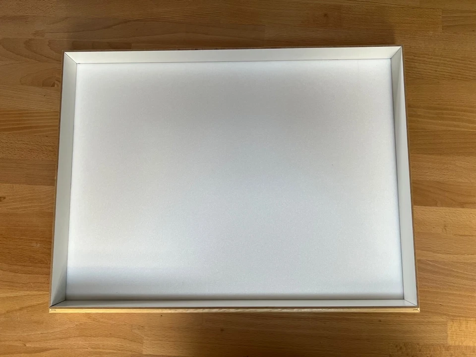 scatola entomologica grande 39x52 legno chiaro, cassetta farfalle/insetti, NUOVA - Immagine 3 di 4