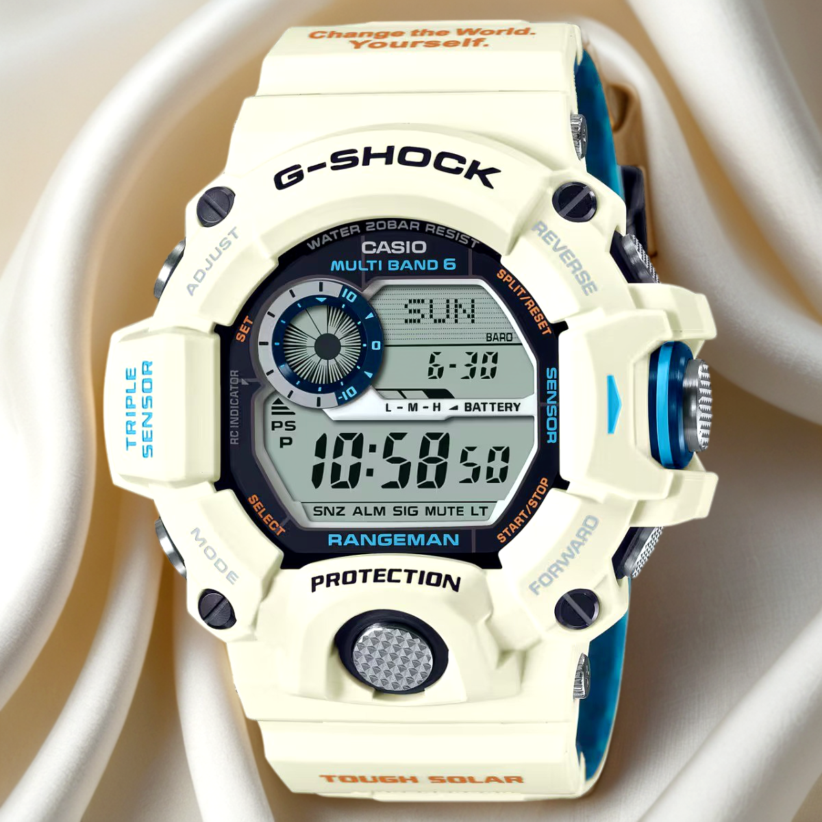 Casio G-SHOCK GW-9408KJ-7JR Rangeman Love Sea and The Earth | eBay