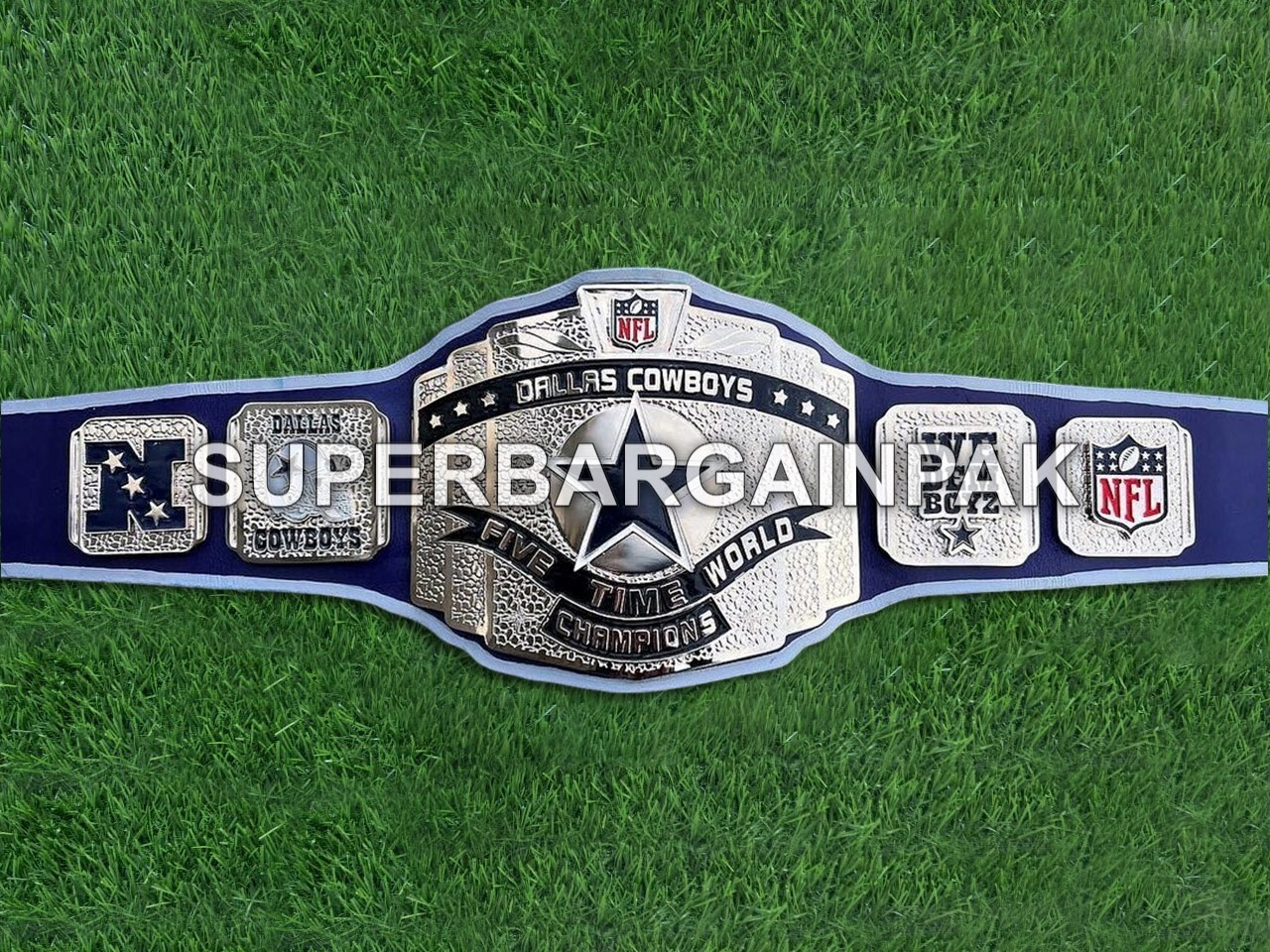 Dallas Cowboys Championship Wrestling Brass 2mm Belt