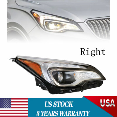 For 2016 2017 2018 Buick Envision Passenger Side LED Headlight Headlamp Assembly