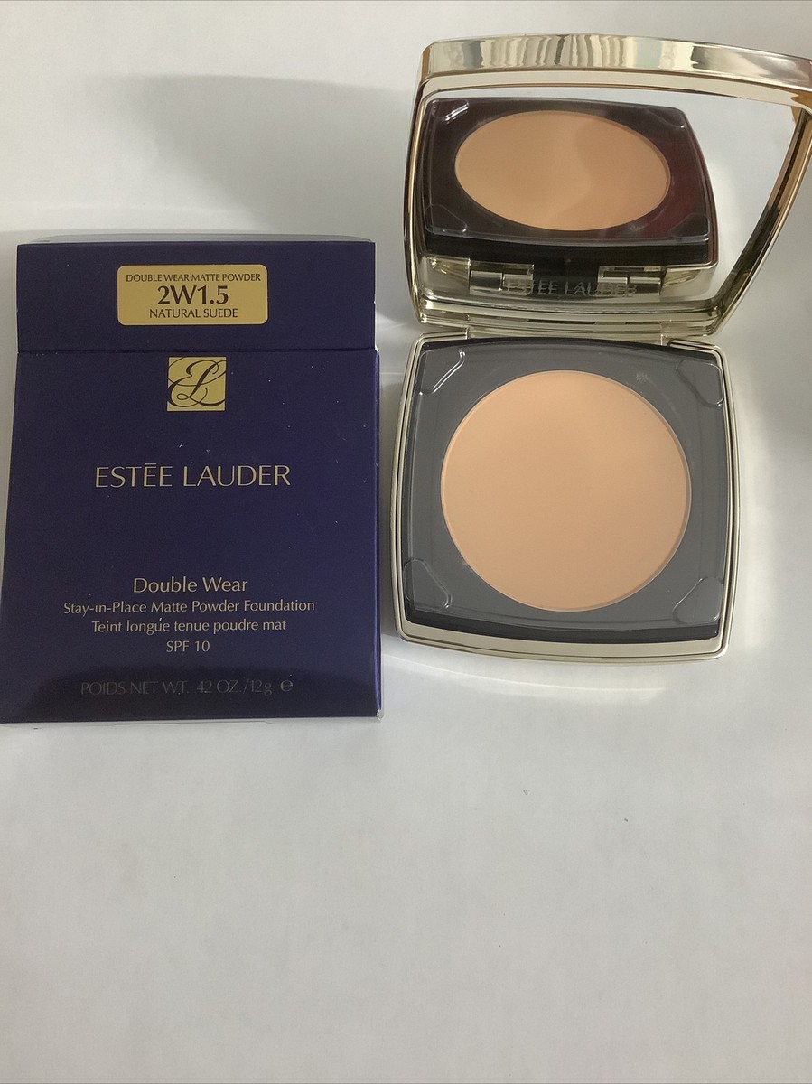 Estee Lauder Double Wear Matte Powder Foundation NATURAL SUEDE 2W1