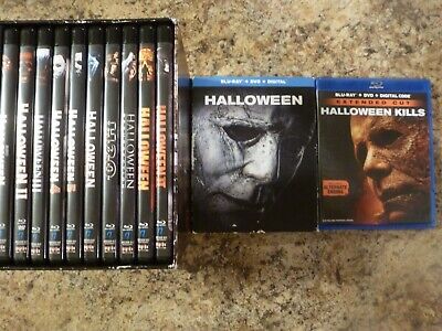 HALLOWEEN 15-DISC Scream F Box Set W/ Replacement Disc 4 + Last 3 HALL  MOVIES | eBay