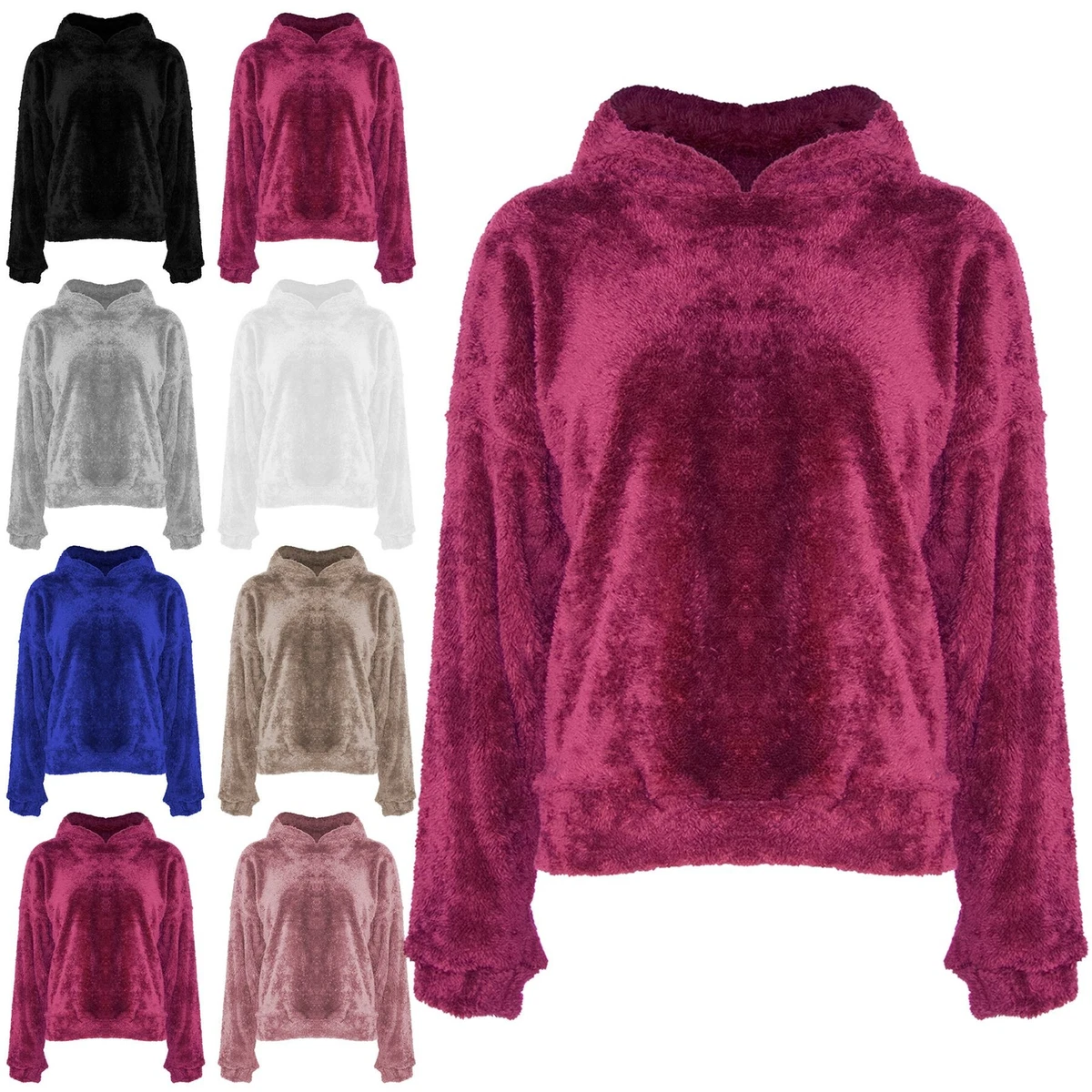 Fleece store crop jumper