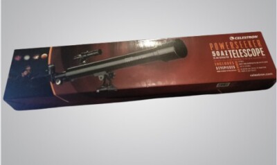 Celestron PowerSeeker 50AZ Refractor Astronomy Stargazing Telescope Unopened