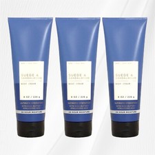 3 BATH AND BODY WORKS SUEDE SANDALWOOD ULTIMA...