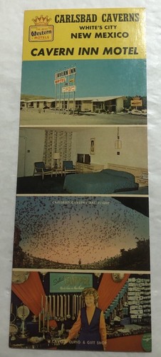 Best Western Cavern Inn Motel White's City, N.M. Cartolina oversize - Foto 1 di 2