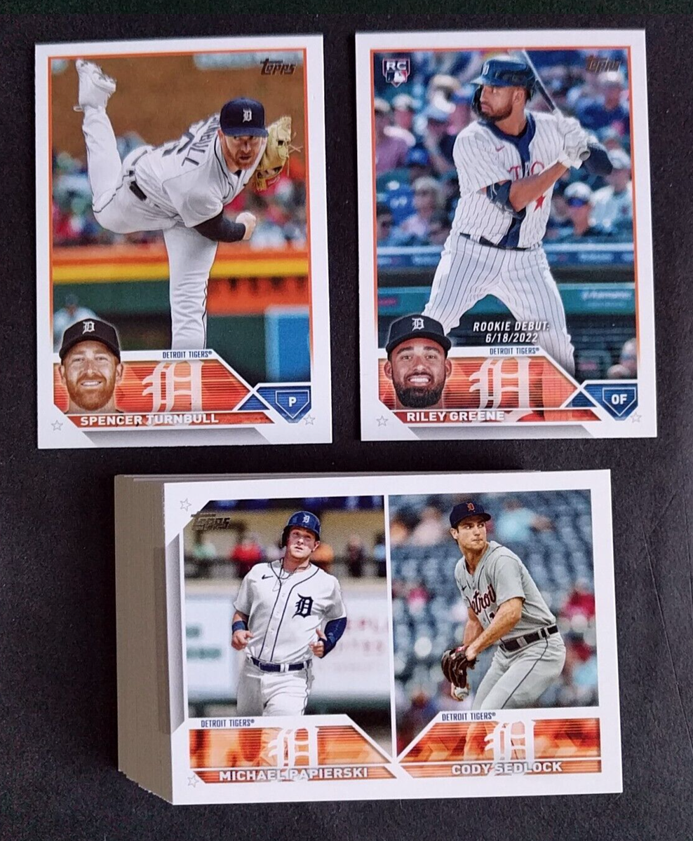 2023 Topps ~ DETROIT TIGERS ~ 33 Card Team Set Series 1 & 2 with