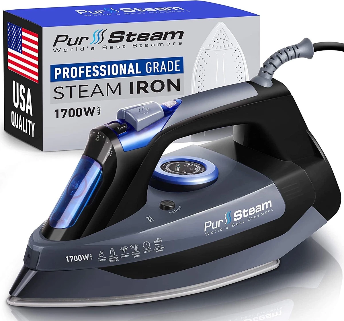 Pursteam iron clearance
