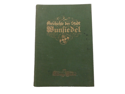Ludwig Hacker Chronik 1927 Geschichte der Stadt Wunsiedel