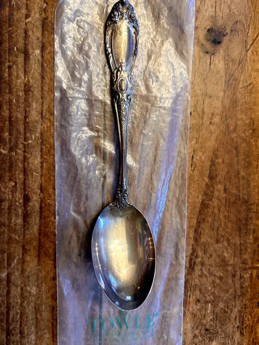 Towle Sterling Silver King Richard Youth Five O Clock Spoon w/ Packaging