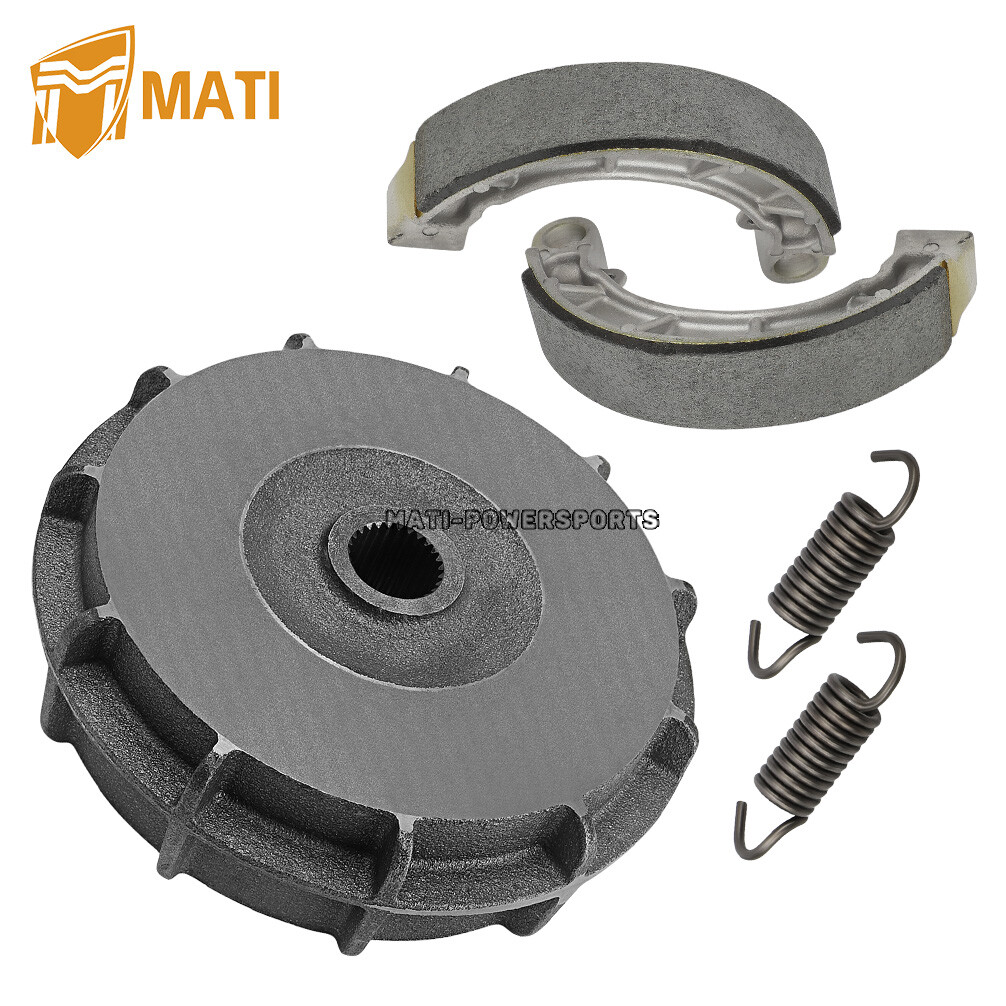 Rear Brake Drum Hub w/Shoes Kit for Honda Rancher 420 Foreman 500 TRX420 TRX500