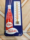 Vintage Glass Thermometer Drink Nesbitt's No porcelain merchandise souvenir (B)