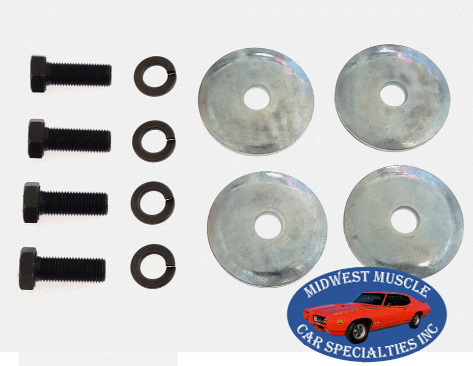 60-85 Upper Lower Control A Arm Bushings Suspension Cross Shaft Bolts Washers ER