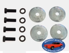 60-85 Upper Lower Control A Arm Bushings Suspension Cross Shaft Bolts Washers ER