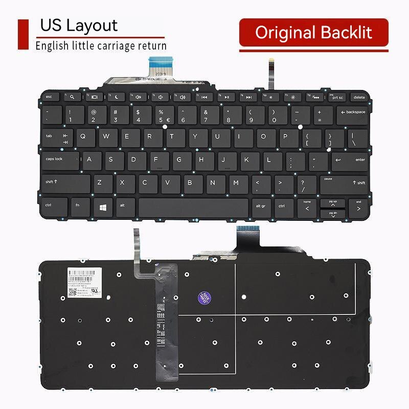 Laptop Keyboard for HP ELIteBook FOLIO G1 US | eBay