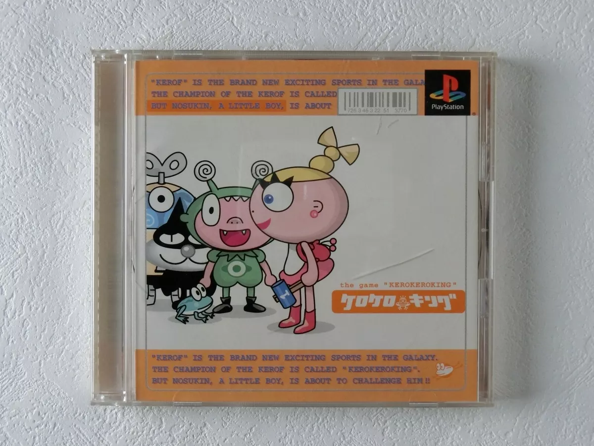 PS1 KERO KERO KING Video Game MEDIA FACTORY