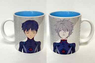 EVANGELION nice Ikari Shinji Mug Cup pretty toy Collection 2SET liking G8