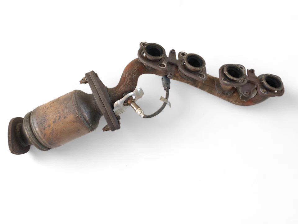 2005 LEXUS SC430 LEFT DRIVER SIDE EXHAUST MANIFOLD HEADER W/ CAT OEM 043 +++ #94 - Image 4 of 4