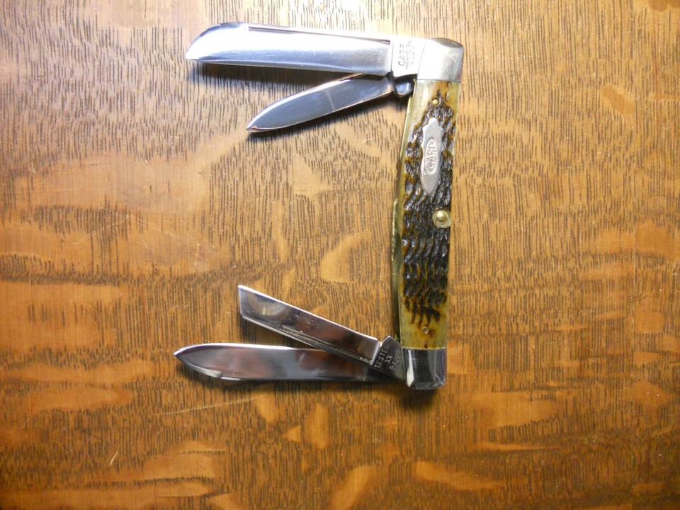 1991 Case Bradford PA Classic G6488 Congress Knife flawless Green Bone unused eBay