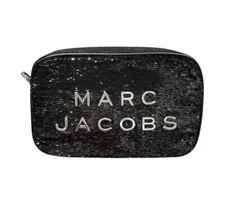 Marc Jacobs Flash Leather Crossbody Bag - Black Sequin