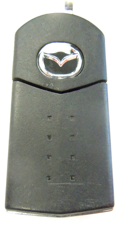 OEM 2012 Mazda 3 entrada sin llave control remoto coche llave abatible FOB BGBX1T478SKE125-01 LLAVERO Foto 3 de 4
