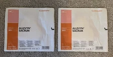 (2)Allevyn Hydrocellular Sacrum Adhesive Dressings~17 Cm X 17 Cm~Sealed Packages