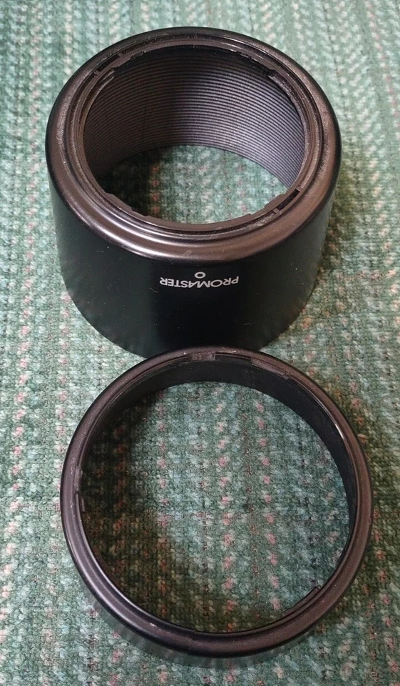 PROMASTER SPECTRUM 7 AF80-210mmF/4.5-5.6 lens for PENTAX w/hood (PARTS) - Image 4 of 4