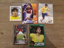 Kaka 5 Card Lot, Rookie, Futera, Panini, Brazil, AC Milan