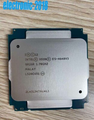 Intel/Intel Xeon E5-4648V3 QS version 1.7G 12 cores 24 threads support x99