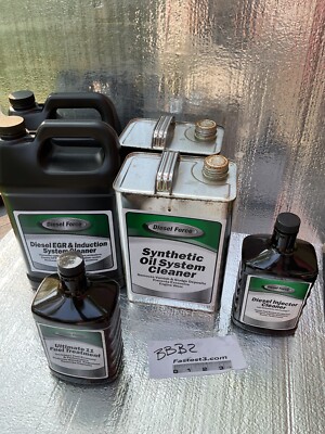 Diesel Force EGR and induction cleaner injectors fuel Kit DF639 Diesel Treatment