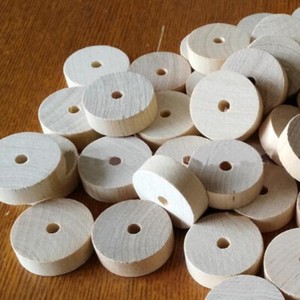 small wooden wheels for toys
