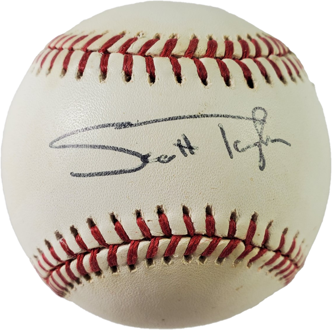 Ballon De Baseball Autographié Rawlings - American League - Fabrication Haïti - Occasion