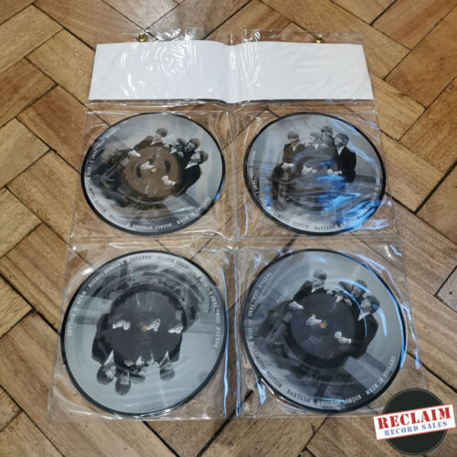 the beatles interview picture disc collection 7" 4 x picture vinyl record VG - Picture 2 of 7