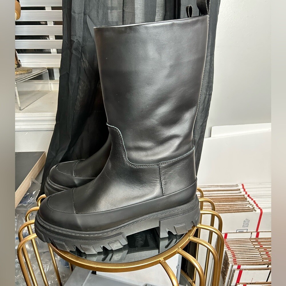 GANNI Tubular Chelsea Boots NEW image 6