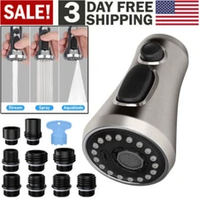 (Brushed Nickel) Spray Head Pull Down Kitchen Faucet Replacement Part For Moen