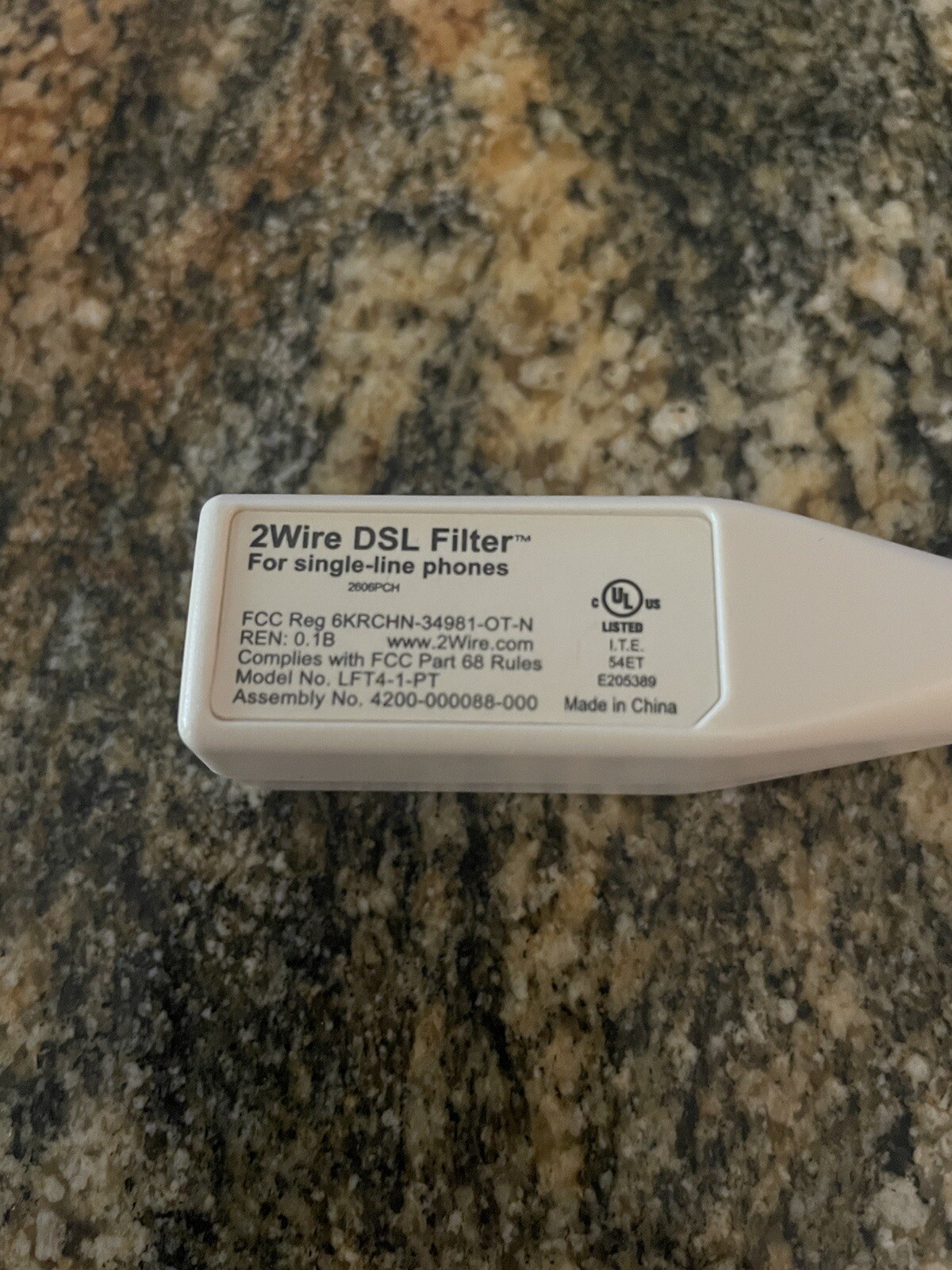 Single Phone Filter New- 2 WIRE DSL Filter Model LFT4-1-PT For Single Line Phones 2 Wire | eBay