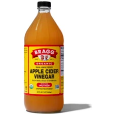 Bragg Organic Apple Cider Vinegar with the Mother, Raw and Unfiltered, 32 fl oz.