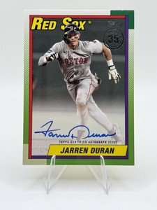 Jarren Duran Auto | eBay