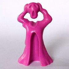 Monster In My Pocket Series 1 #31 Ghost, Neon Purple