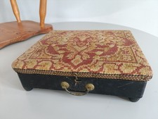 ANCIEN REPOSE PIEDS CHAUFFERETTE FIN XIXe BOUILLOTTE