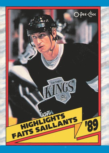 Wayne Gretzky #325 1989 O-Pee-Chee card