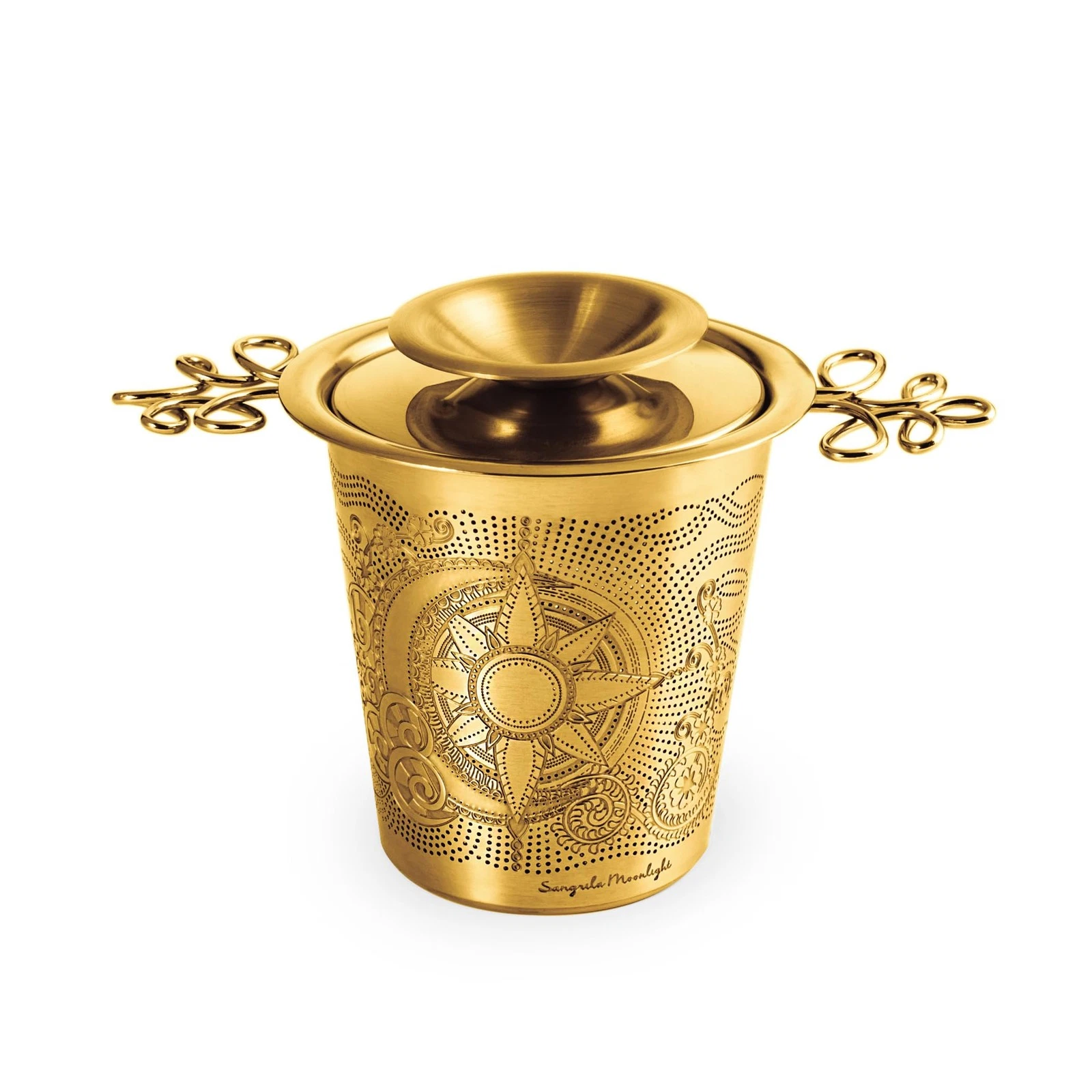 Luxury Tea Strainer Basket Gift Set - Gold Plated Infuser with Engraved Flora...
Opens in a new wind