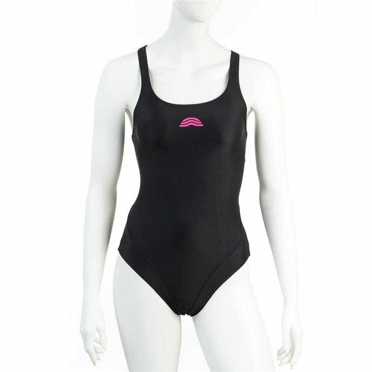 Costume da Bagno Donna Aquarapid Intero Nero Taglia:48