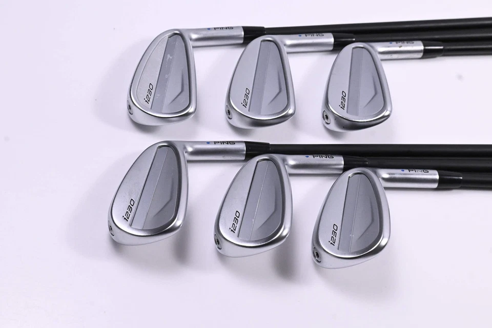 Ping i230 Irons / 5-PW / Blue Dot / Regular Flex Ping Alta CB Black AWT Shafts - Image 2 of 4