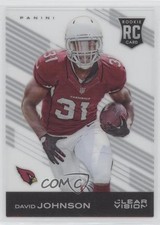 2015 Panini Clear Vision Rookie David Johnson #121 0z6