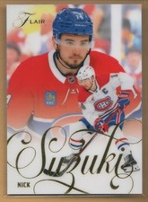 Nick Suzuki 2025-26 Flair Base Card #65  